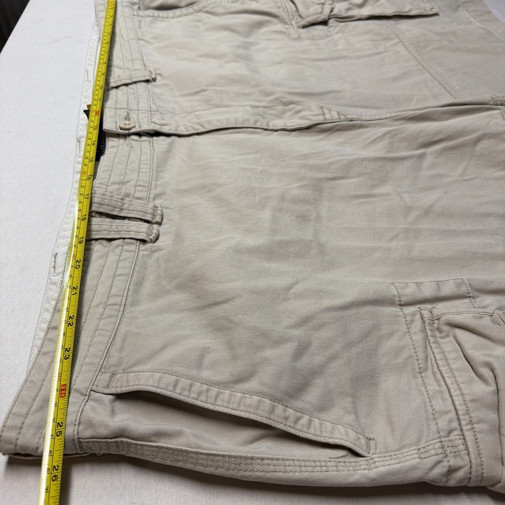 Polo Ralph Lauren Cargo Shorts Mens 50B Tan Gellar Classic Fit Twill BIG - Picture 5 of 6